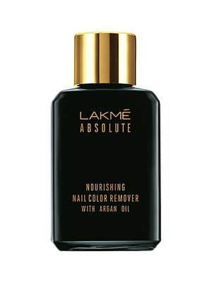 LAKMÉ ABSOLUTE NOURISHING NAIL COLOR REMOVER WITH ARGAN OIL | Neyena Beauty Cosmetics Lakme