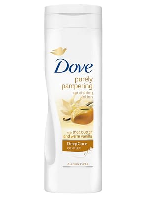 Dove Purely Pampering Shea Butter and Warm Vanilla Body Lotion Neyena Beauty Cosmetics dove