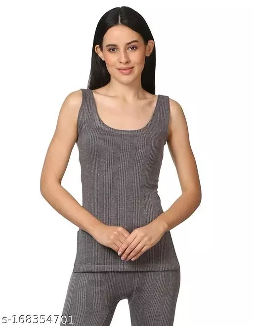 Cheap Thermal Vest for Women Sleeveless Sexy Winter Inner Wear